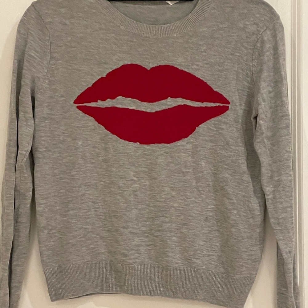 Brighten your Valentine’s day with this KISS sweater by Splendid.